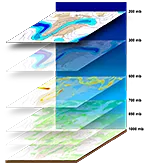 Constant Pressure Charts: 200 mb