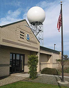 A typical National Weather Service forecast office.