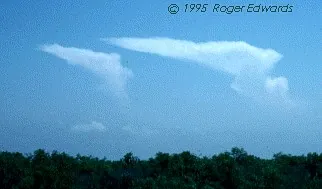 An example of the dissipating stage.