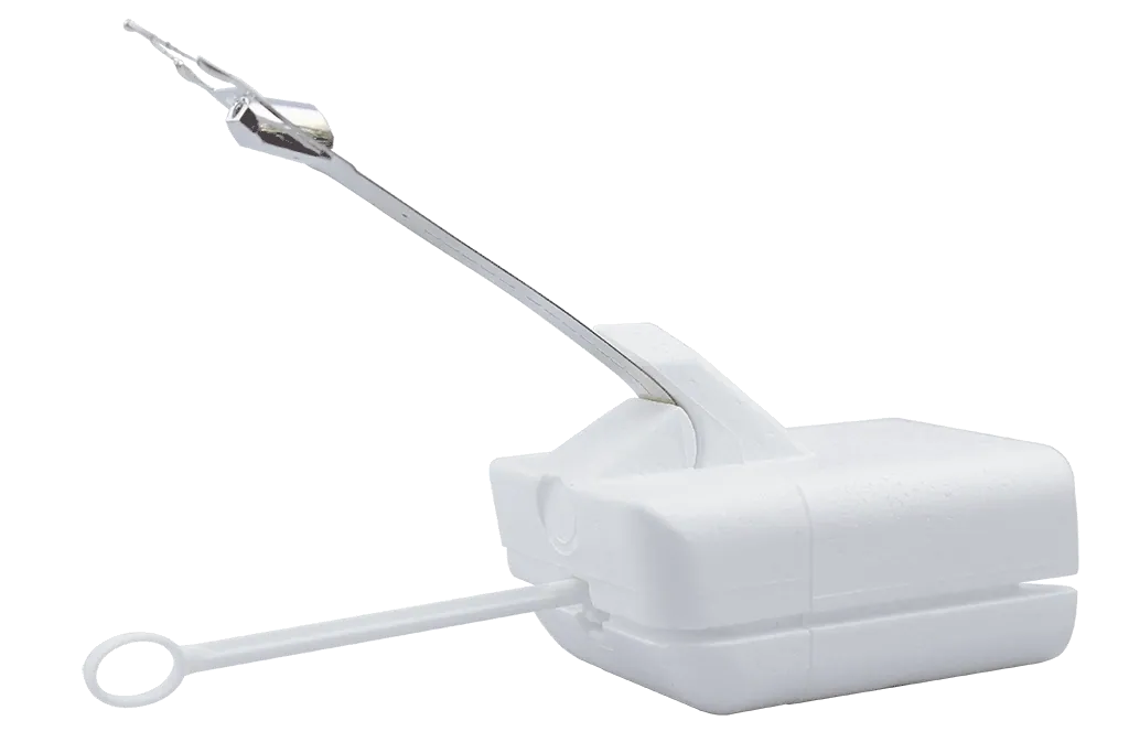 Radiosonde instrument that is lifted into the atmosphere via a large hydrogen filled balloon.